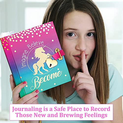 Life Is A Doodle Girls Diary With Lock And Key - Our Unicorn Diary For Girls Excellent Gratitude & Prayer Journal With Lock For Children Who Love Creativity - Kids Journal Created For Fun #TOP2