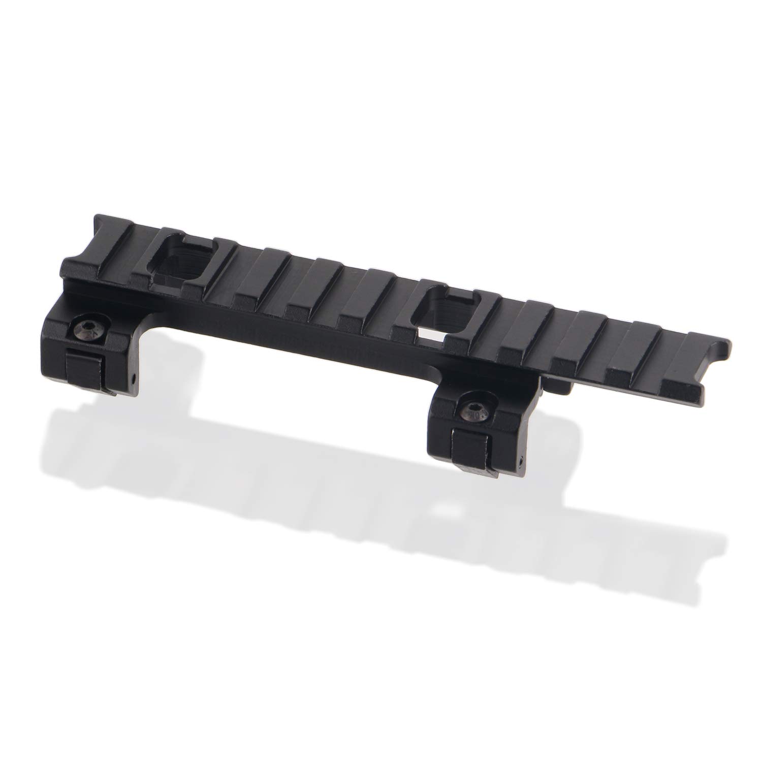 Riel de Perfil Bajo Táctico de 20 mm Weaver/Picatinny Adaptador de Extensión de Base de Montaje en Carril para MP5 G3