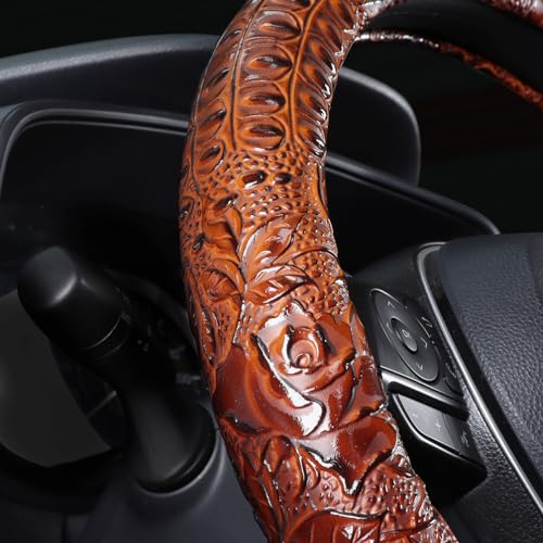 Follicomfy Crocodile Grain Brown Cover