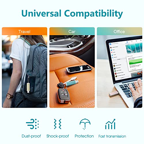 KEXIN 3 Stück 64 GB Flash Drive USB Drive Thumb Drive 64 GB USB Flash Drive Jump Drive 64G Flash Drives Foto Memory… – Bild 8