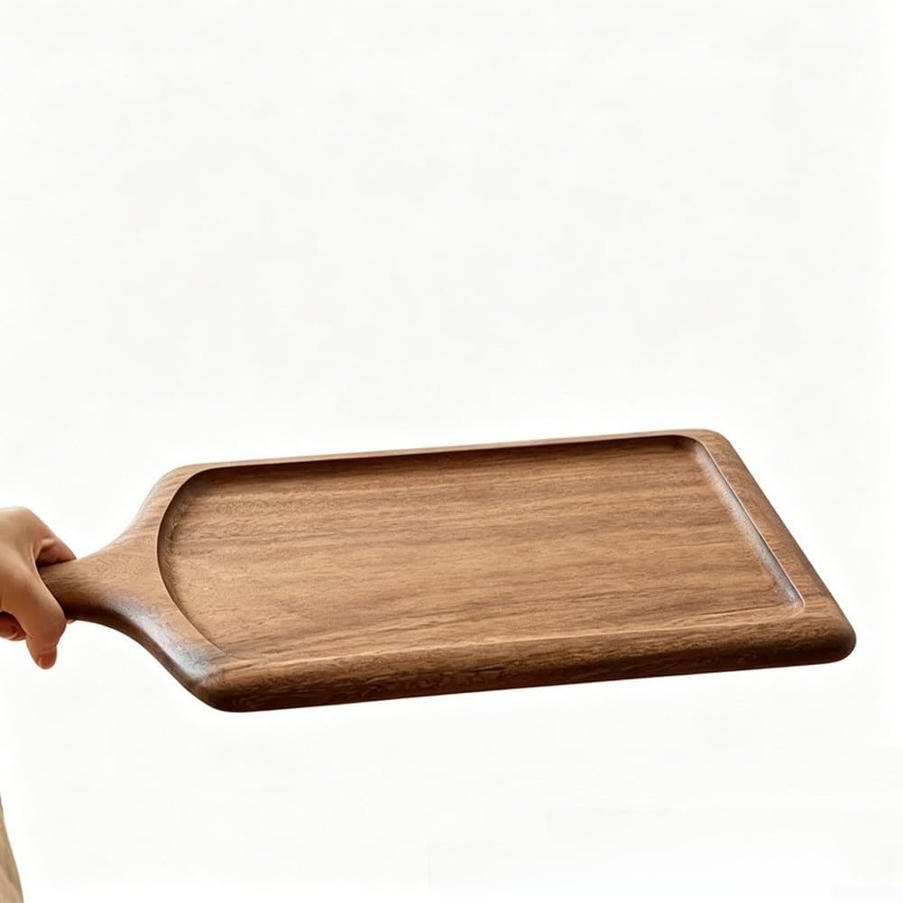 pour plateau de pour service en pour bois Massif Gravé 20x40cm(45*25*2cm)