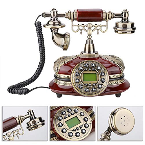 Retro-Landline-Telephone-Retro-Style-Landline-with-Date-Display-Classic-Vintage-Desk-Phone-Automatic-Detection-of-Caller-ID-Electronic-Product-for-Home-Office