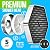 AquaHomeGroup Luxury Filtered Shower Head Set - 20 Stage Shower Filter for Hard Water, Chlorine, Fluoride, Heavy Metals - Water Filter Shower Head with Vitamin C E A Patent Pending (Chrome)