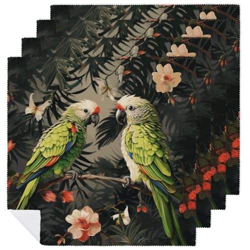 Servilletas de Tela Cuadradas Floral Pack x6 miniatura 1