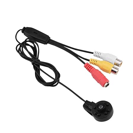 IR Cemera, Mini Wired CCTV Camera Security Camera, Audio and Video FPV Micro Camera Mini Wired Security CCTV Camera Mini Security Camera for Office Car