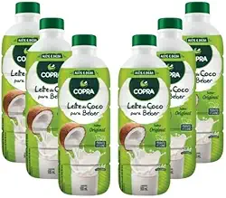 Copra Leite de Coco Pronto Para Beber 900 Ml - KIT 6 UNIDADES