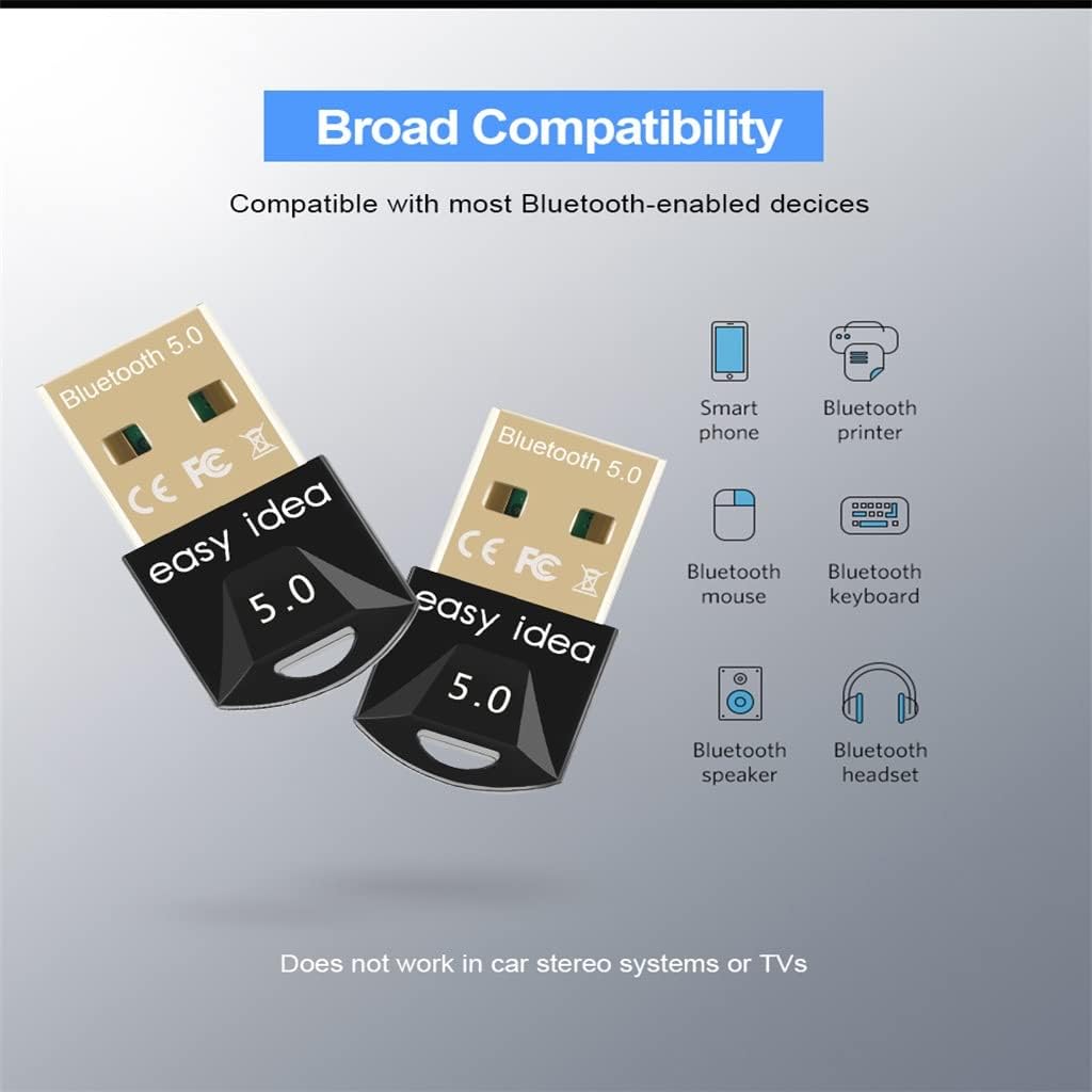 5.0 Adapter Receiver Dongle 4.0 Music Mini Transmitter PC Computer