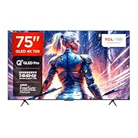 TCL 75T8B, TV QLED 75”, 4K Ultra HD, Google TV (Dolby Vision, Audio ONKYO 2.1 con Dolby Atmos,...