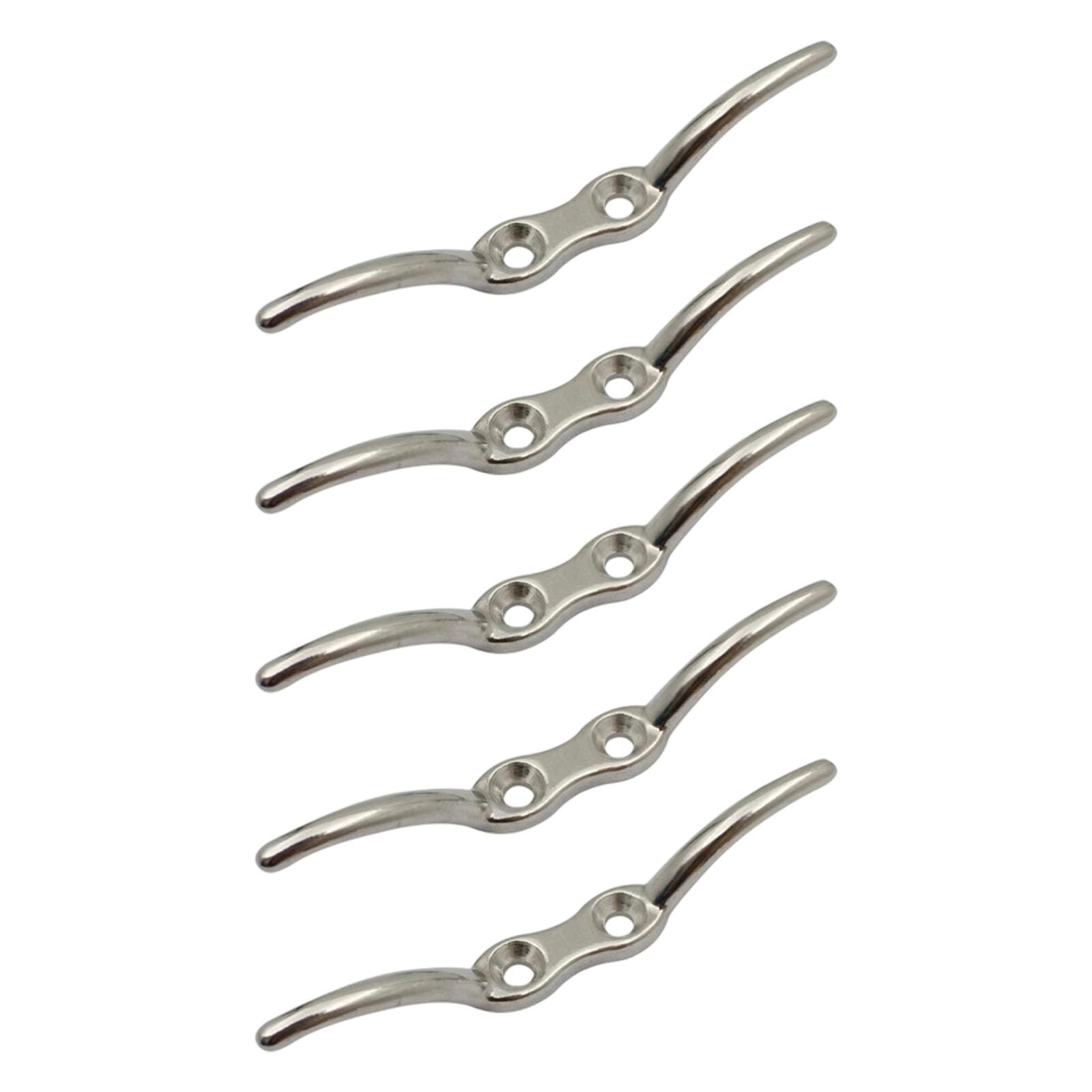 Untarnished Marine Clip with Screws Strong Rope Hook for Vessel Dock Vessel and Outdoor Use Untarnished Hardware