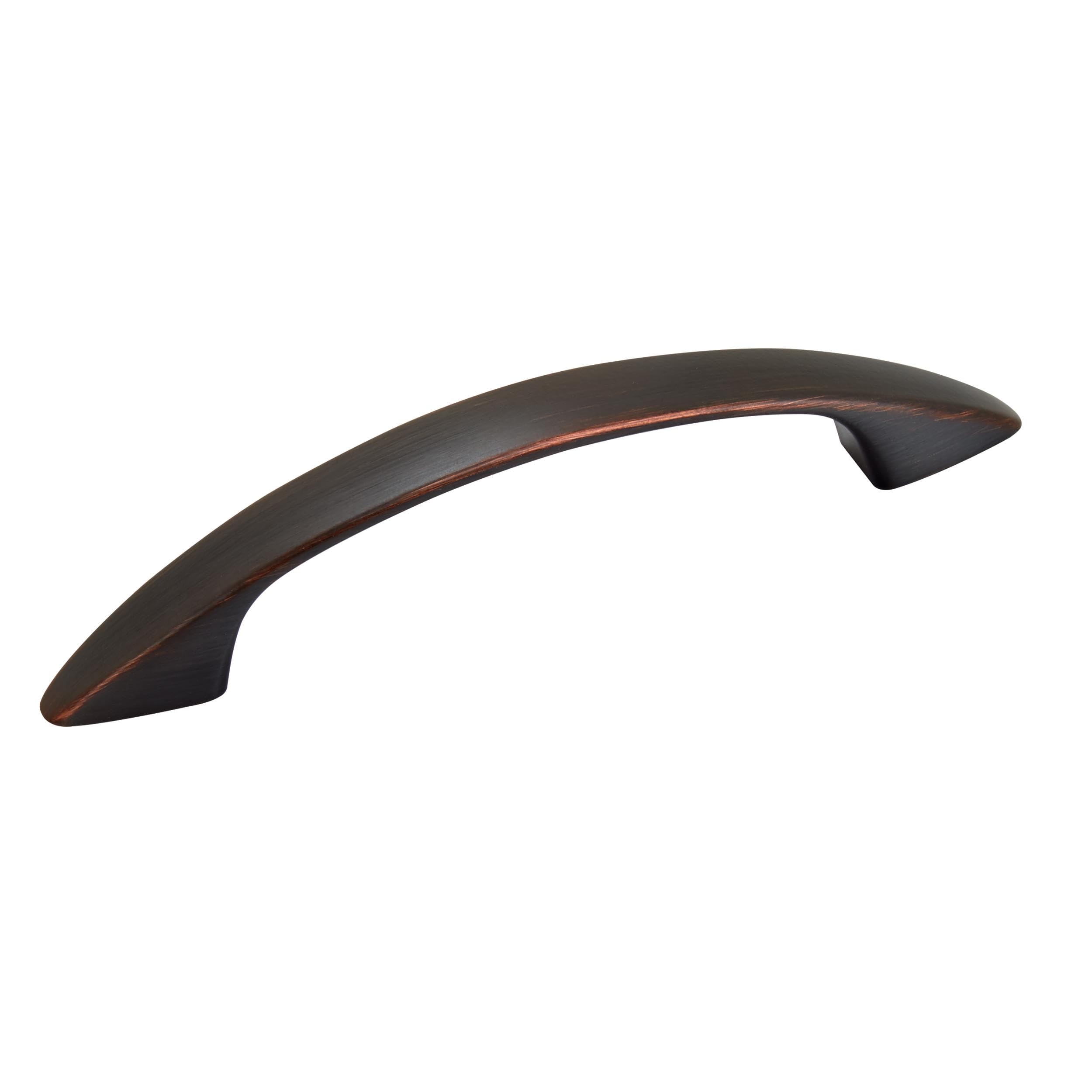 Poignées de cuisine bronze huilé 76 mm Arc lot de 10 pour buffet et placard