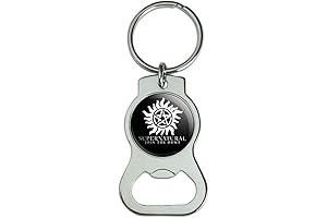 Supernatural Anti-Possession Symbol Keychain and Bottle Opener: Mystical Protection and Convenience