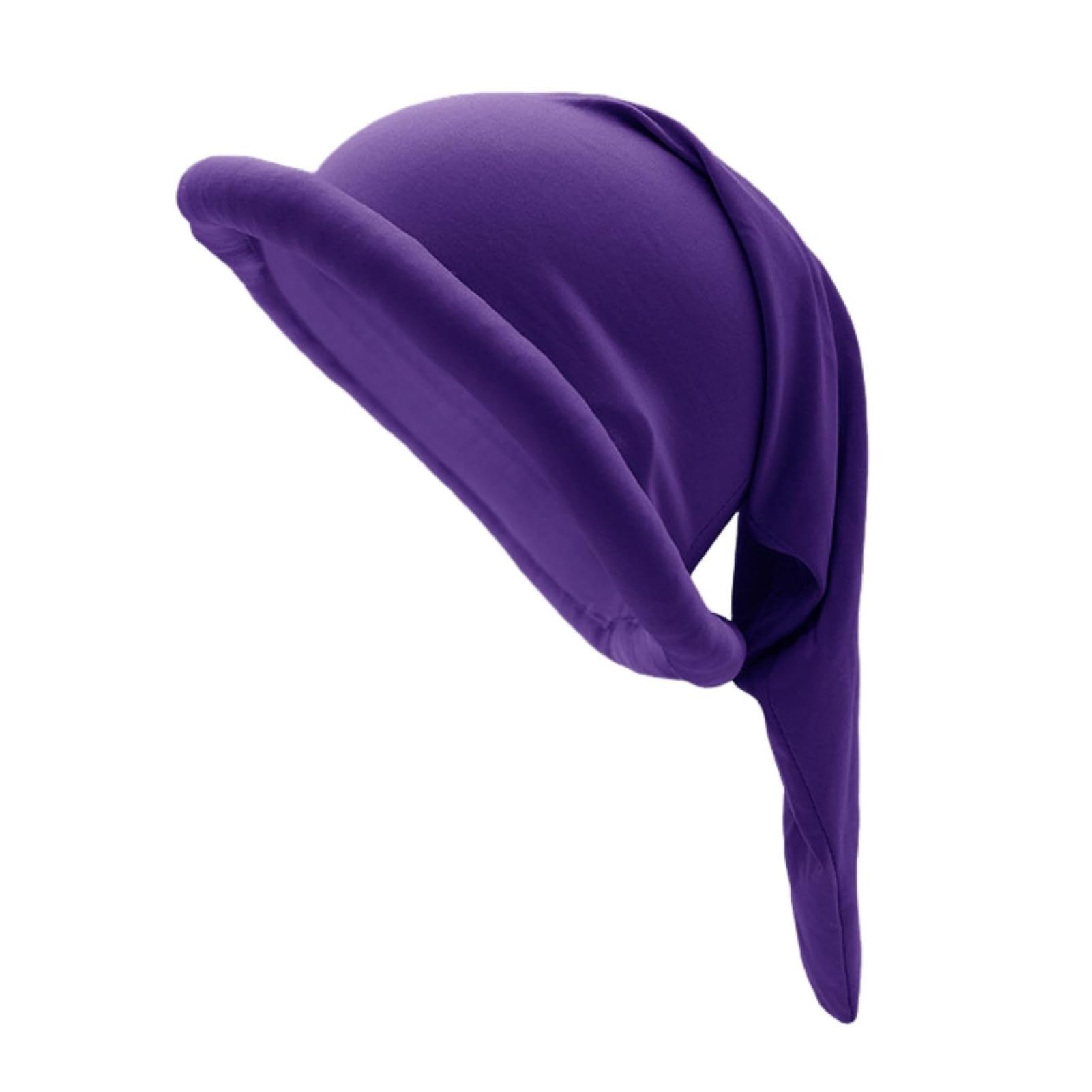Shienfir Silk Cotton Filled Hat Seven Colors Christmas Dwarf Colored Costume for Party Gnome Costumes Moisture-Wicking Breathable Outdoor Fashion Purple One Size
