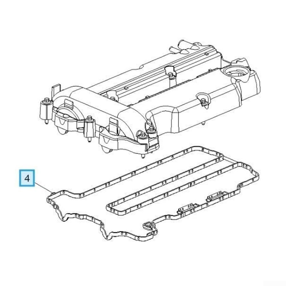 Guarnizione coperchio valvola Opel Z12XE Z12XEP Z14XEL Z14XEP Astra G H Corsa C D