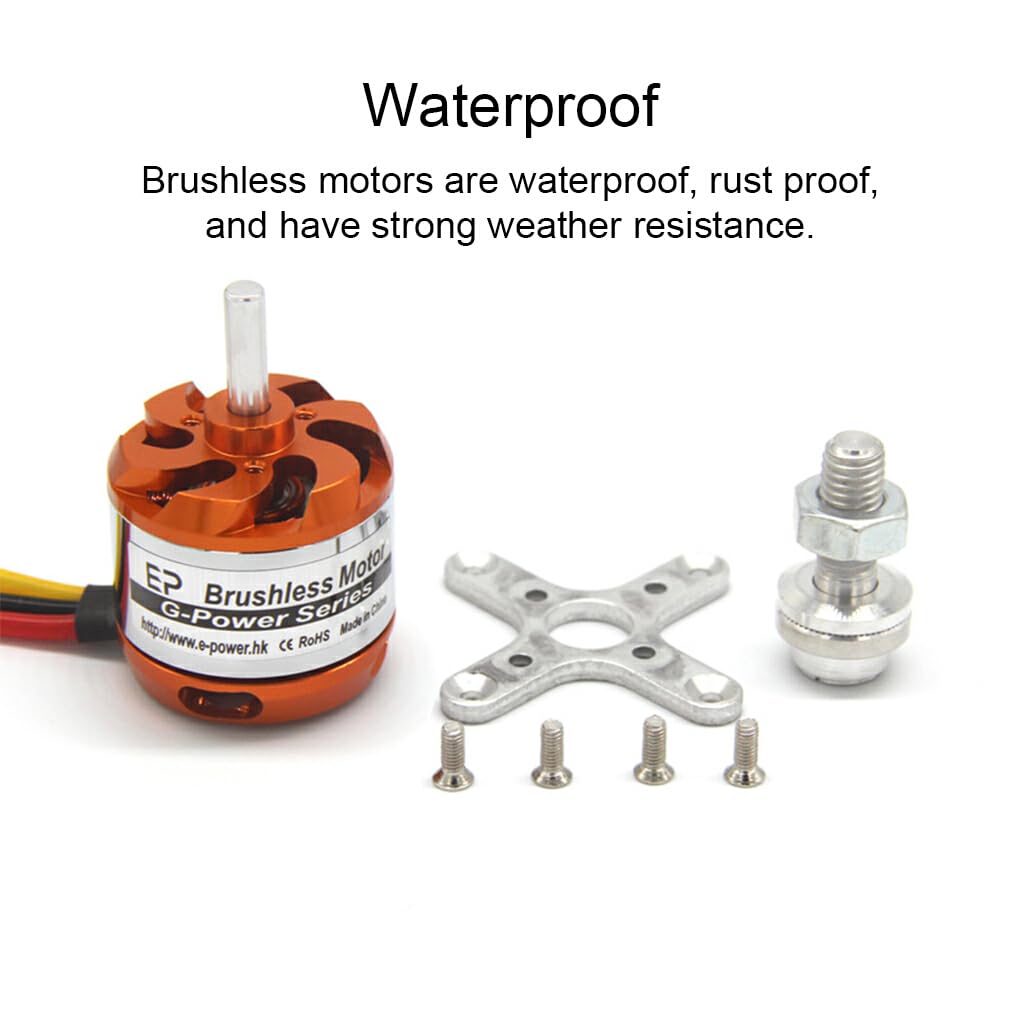 Motor sin escobillas 3-5S, Eje de 5mm, 3548MM, Gran Empuje, multicóptero, avión, Outrunner, cuadricóptero, Accesorios para, 1000KV, 1000KV