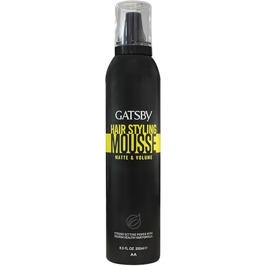 Gatsby Hair Styling Mousse Matte Volume 250ml