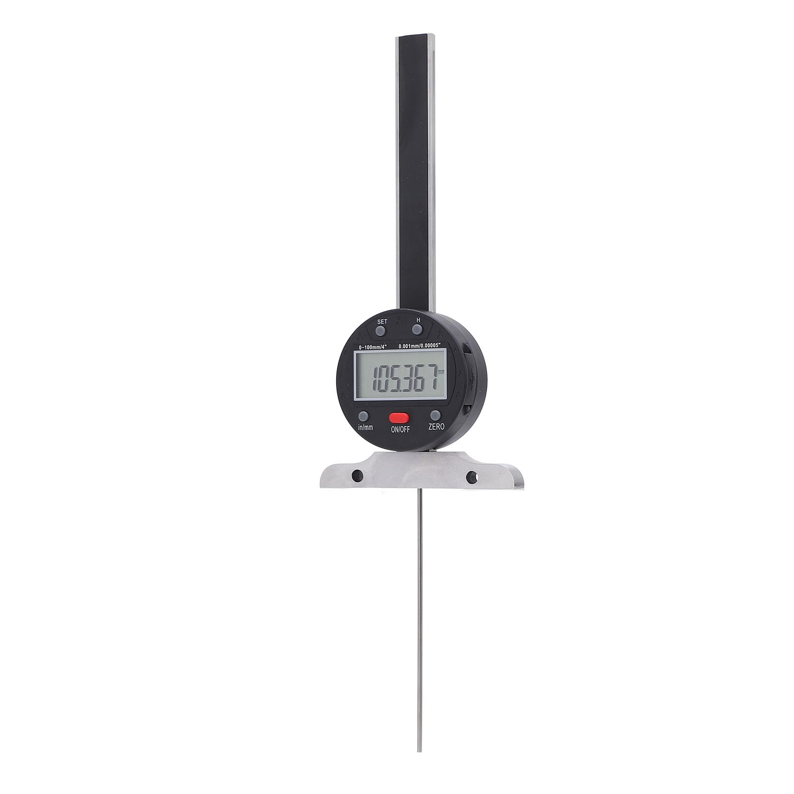 KIMISS Herramienta de Medición Electrónica con Medidor de Profundidad Digital con Pantalla LCD para una Medición Precisa de la Profundidad de la Banda de Rodadura y una Transferencia de Datos Perfecta