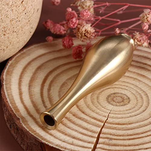 Vctitil ATMB2C61-ZH 2Pcs Gold Metal Decorative Bottles Small Vintage Elegant Flower Arrangement Art Mini Vases Home Decoration Living Room Decoration Antique Vases thumb #8