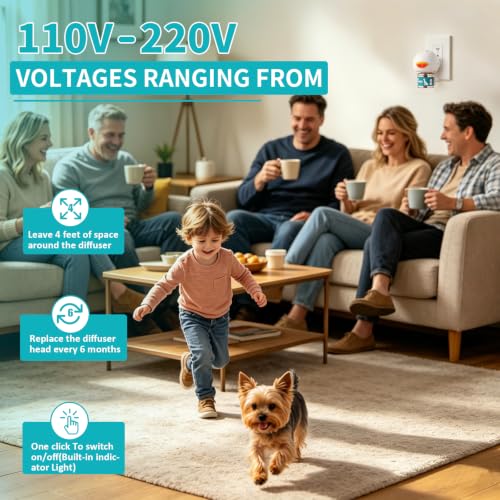 Comfidog Dog Calming Diffuser, Calming Pheromones Diffuser Kit Pheromone Diffuser to Calm (2Plug in+4Refill) for Anxiety Relief Fighting Barking Stress,for All Dogs by Comfidog - Used condition - Image 6