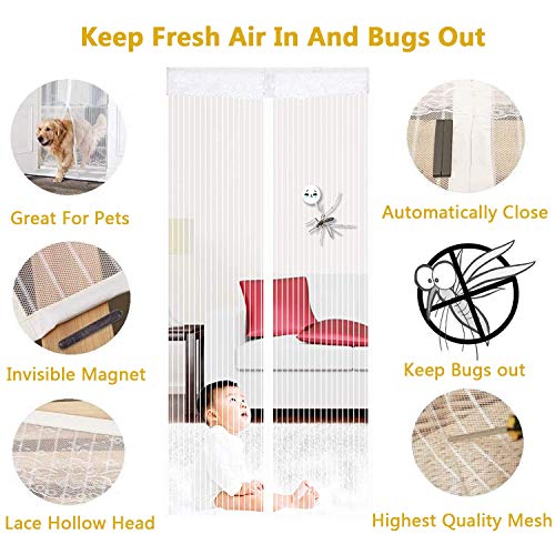 Zanzariera Magnetica per Porte, Anti Zanzare