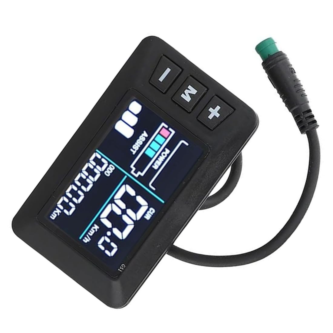 Amazon | Zndhfe 電動自転車用LCDディスプレイ 24V 36V 48V 5ピン 25cm