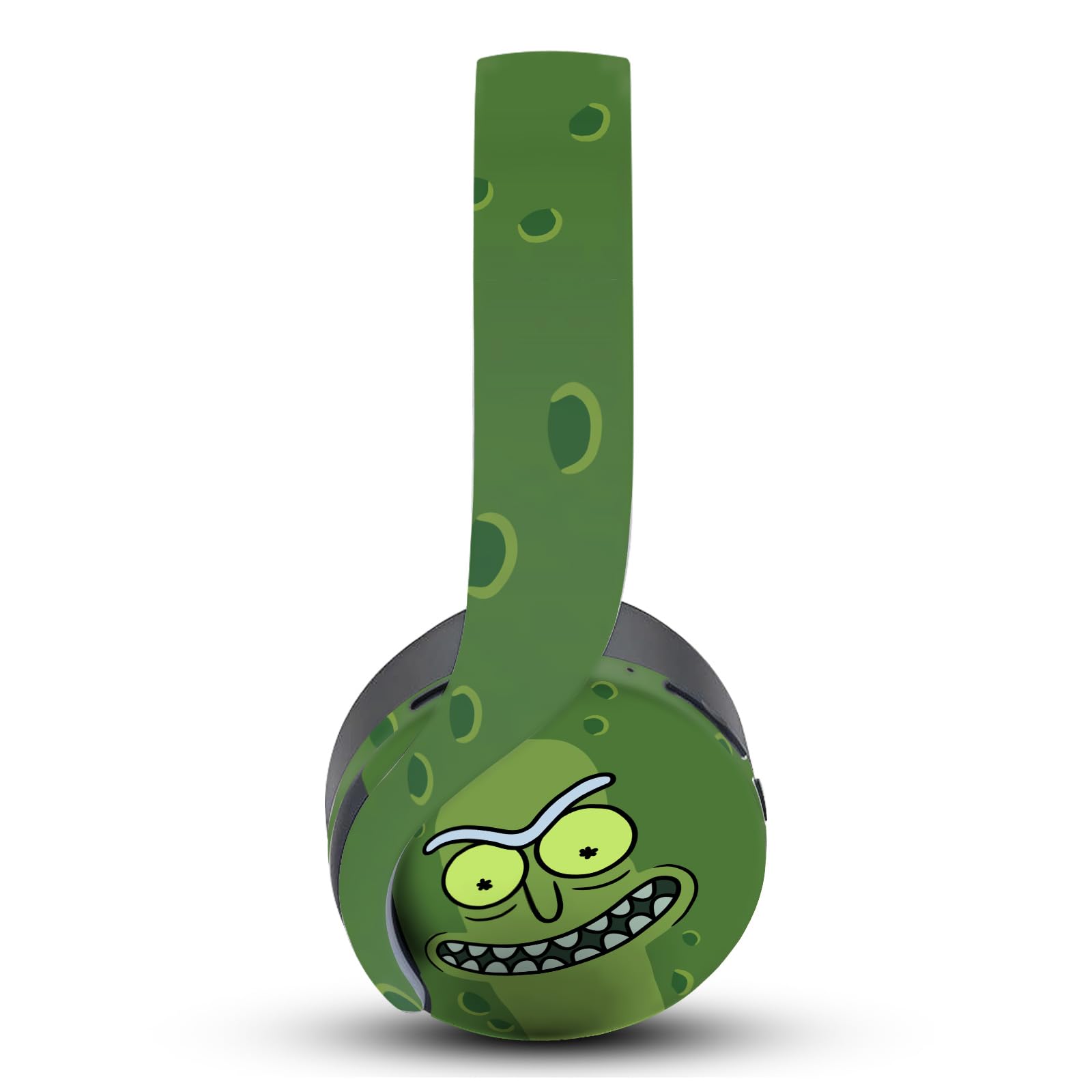 Head Case Designs Officially Licensed Rick and Morty Pickle Rick Graphics Vinyl Sticker Skin Decal Cover Compatible with Sony PlayStation PS Pulse 3D Headset