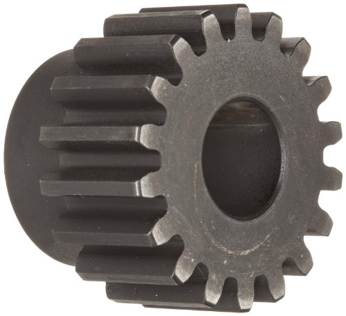 Martin S460 Spur Gear, 14.5° Pressure Angle, High Carbon Steel, Inch, 4 Pitch, 1-1/4
