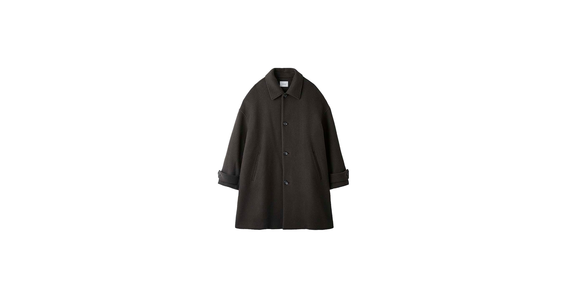 Amazon | [ミースロエ] ミドル丈ステンカラーコート MWFC245017