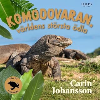 Komodovaran, v&auml;rldens st&ouml;rsta &ouml;dla omslagsbild