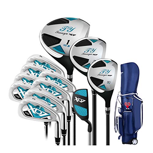 Golf Clubs Complete Set for Men 13 Piece Includes Titanium Golf Driver, 3 & #5 Fairway Woods, 4-SW Irons, Putter and Golf Bag