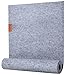 Bkpaweero Runner da tavolo in feltro grigio – Runner da tavolo lavabile, decorazione scandinava (Manhattan Grey, 100 x 30 cm)