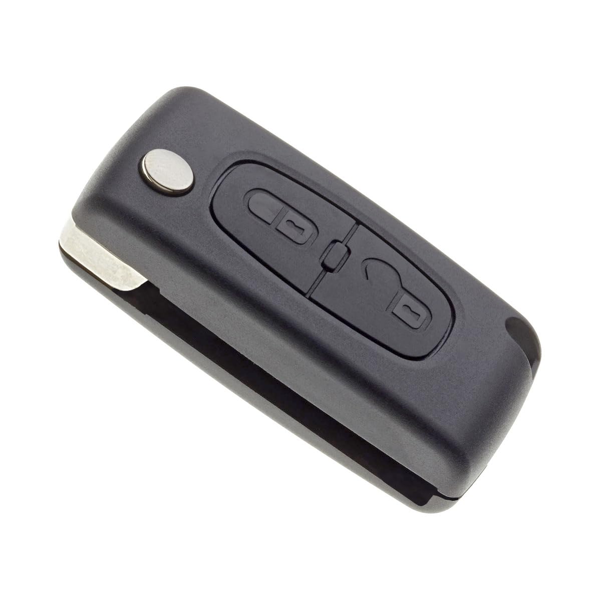 Funda Plip para Llaves Coche Mando a Distancia Compatible con Peugeot 207, 3008, 307, 308, Partner y Citroën C3, DS3, C4, Berlingo