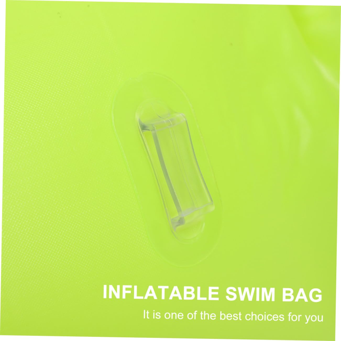 ifundom Aufblasbare Schwimmbojen Leicht und Tragbar Grün 2 Stück aus PVC für Freiwasserschwimmen und Outdoor Aktivitäten