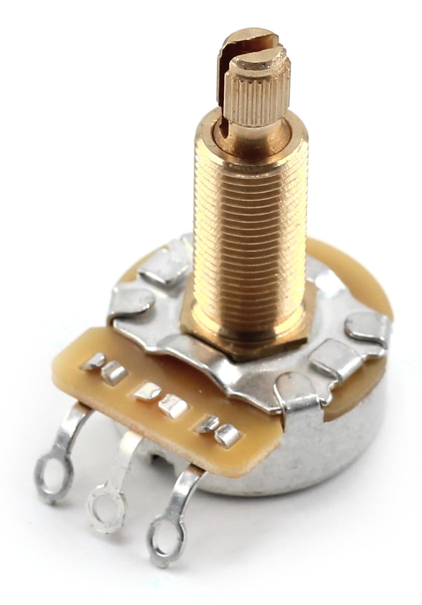 4x TAOT CUSTOM CTS 525K Pot 3/4” Long Split Shaft, Audio Taper, 10% Tolerance