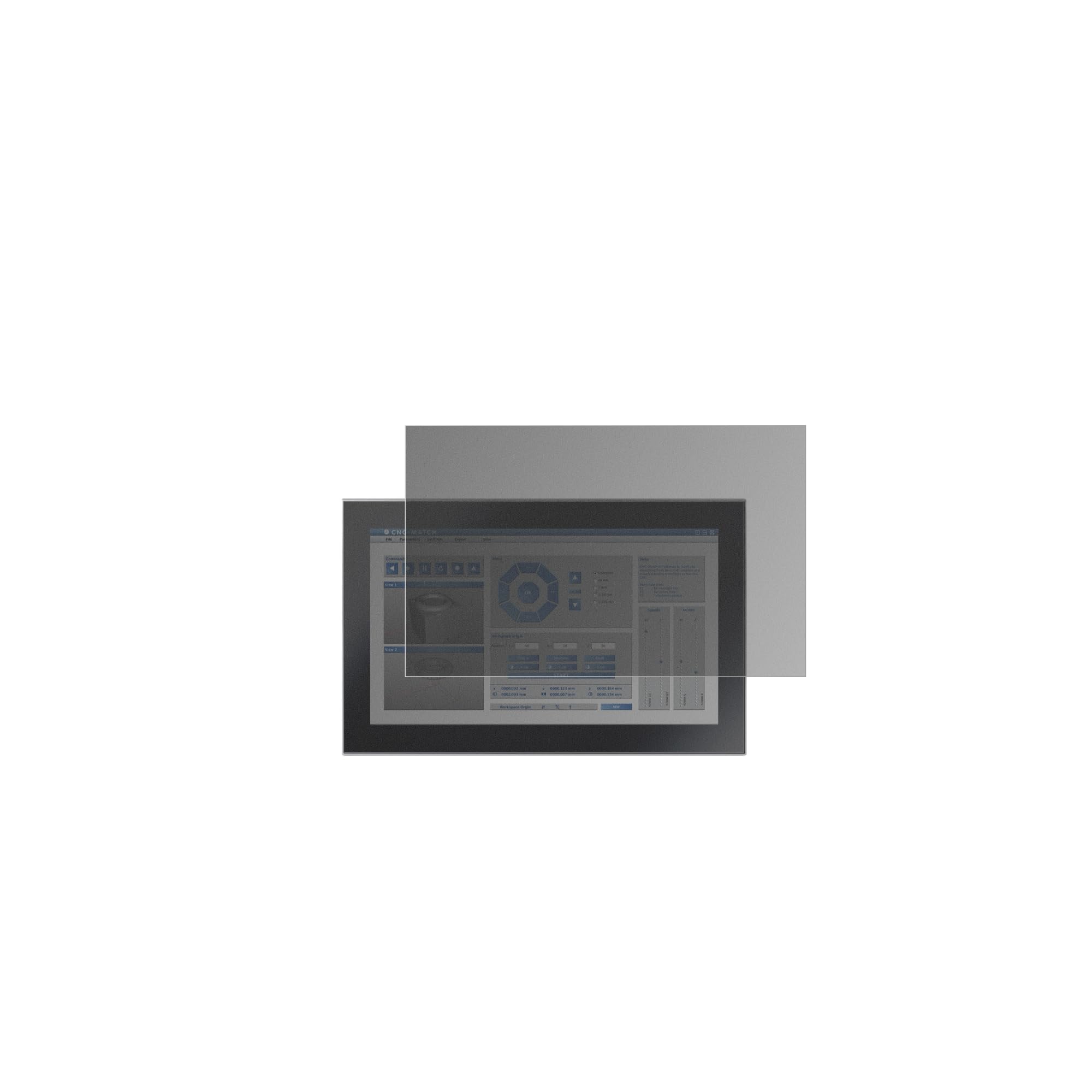 dipos Protector de Pantalla Antiespía para Panelmaster 2182 21.5 | Película protectora mate, filtro de privacidad 4 vías, ajuste perfecto, antiarañazos, sin burbujas, autoadhesivo