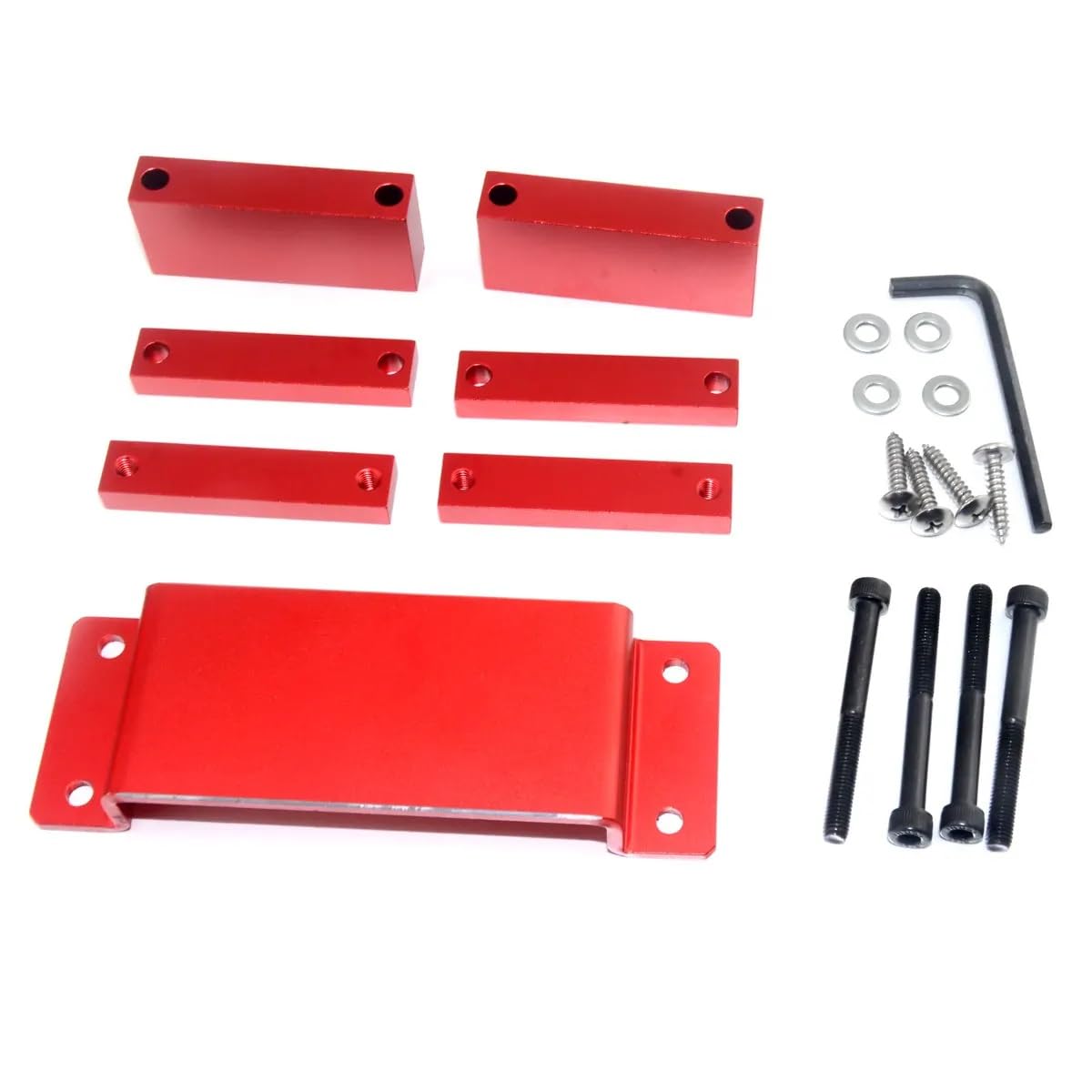 Motor de metanol 06-160 for avión CNC RC, Modelo aerodinámico, Banco de Prueba de Motor de Gasolina, Soporte de Trabajo en Banco de Trabajo(Red)
