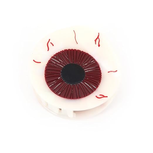 1 Piece Personalized Acetate Novelty Department of Ophthalmology Eye Hair Claw Clip