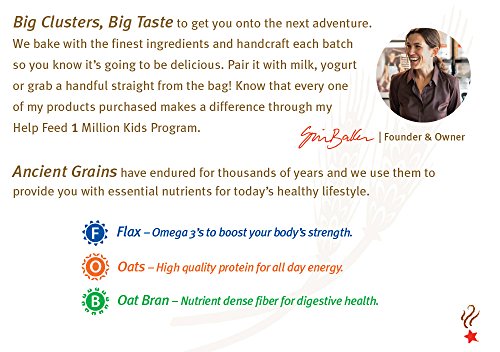 Erin Baker's Homestyle Granola, Double Chocolate, Ancient Grains, Non-Gmo, Cereal, Bulk 10-Pound Bag #TOP2