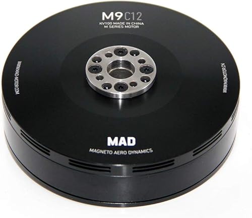 M9C12 IPE Negro V3.0 100KVMAD Componentes Motor sin escobillas para el Drone pesado Multirotor Quadcopter Drone RC Hobby rig