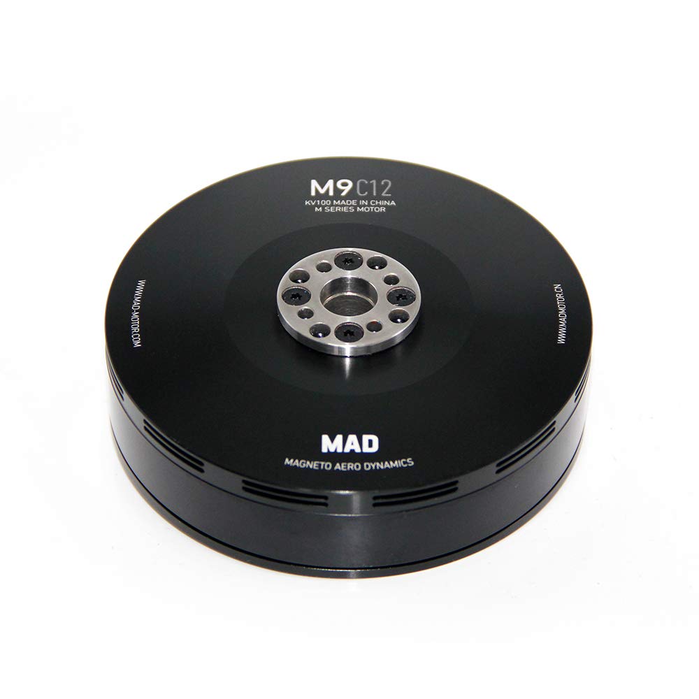 MAD COMPONENTS M9C12 IPE Black V3.0 100KV brushless Motor for The multirotor Quadcopter Drone RC Hobby rig