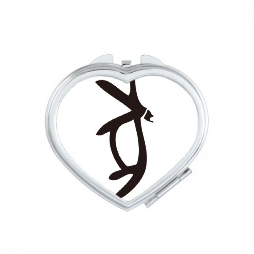 Miroir compact Cochon zodiaque chinois idée cadeau mignon pour anniversaire et fête