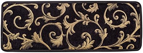 Blended Jacquard Antiskid Stairs Treads Non-Slip Carpet Set of 4