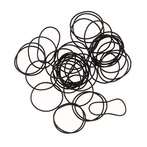 Sanmum Round O Ring Watch Back Gasket Rubber Seal Washers Replacement O-Rings Size 12-30mm, 0.5mm/0.6mm/0.7mm, 750pcs, 950pcs (0.7mm 750pcs)