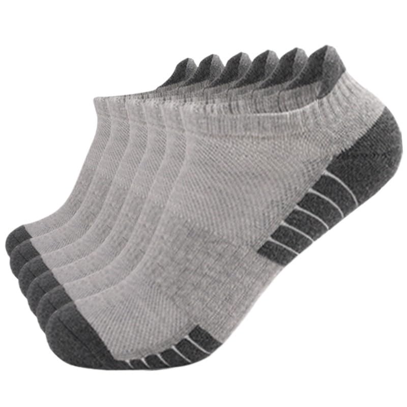 Gepolsterte Sportsocken – Gepolsterte Laufsocken for lange Distanzen for Männer und Frauen, atmungsaktive Sportsocken