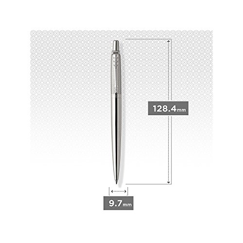 Image of Parker Medium point Ballpoint Pen, Violet and Chrome (1953197)