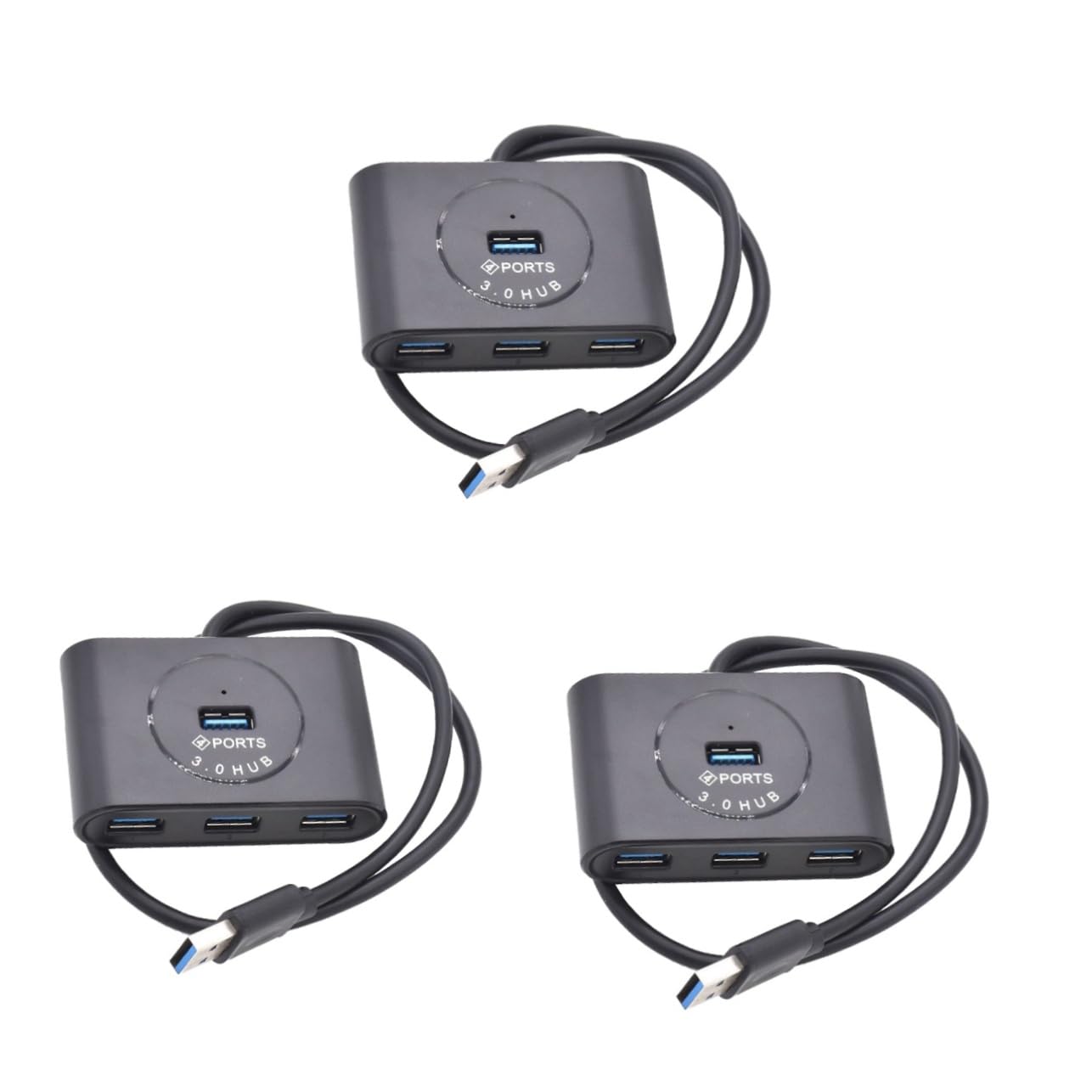 BESTonZON 3pezzi Hub Usb Adattatore Per Laptop Tablet e Smartphone Trasferimento Design e Portatile