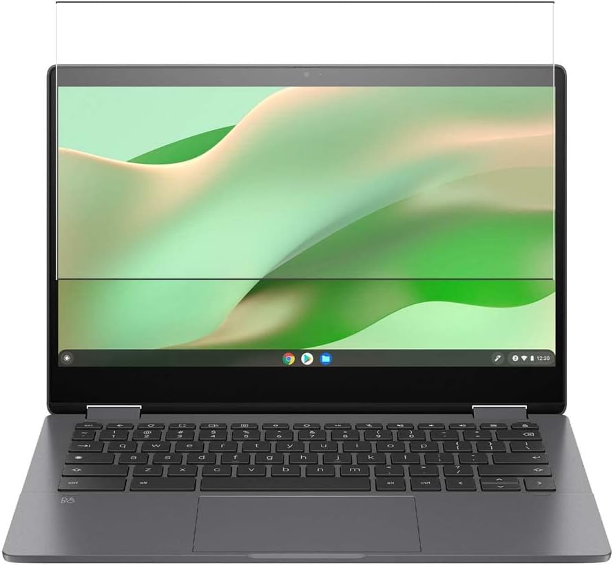 Puccy Tempered Glass Screen Protector Film, compatible with HP Chromebook x360 13b-ca0000 13b-ca 13.3" Laptop (Active Area Cover Only) Protective Protectors Guard
