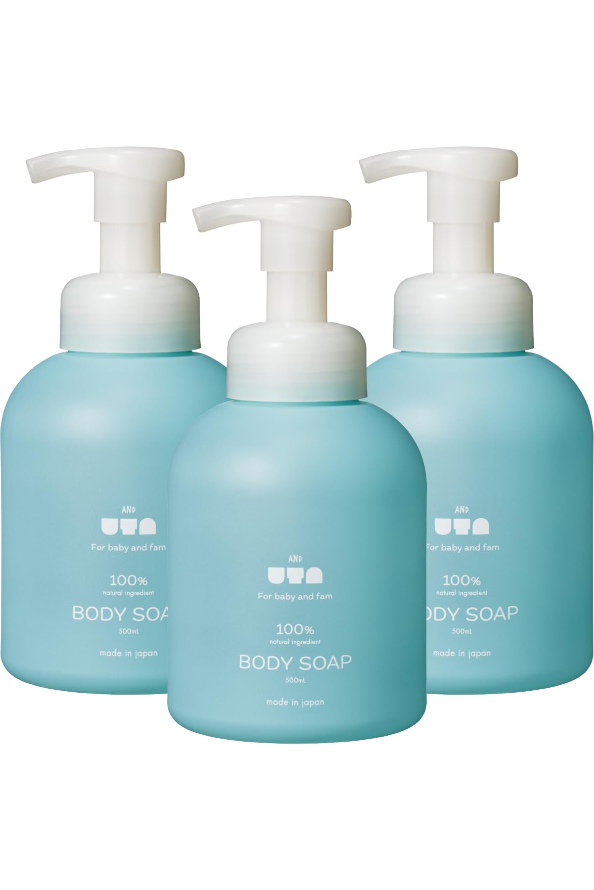 【薬剤師監修・新生児OK】anduta ベビーソープ 泡500mL 3本セット Amazon.co.jp: 【薬剤師監修・新生児OK】anduta ベビーソープ 泡