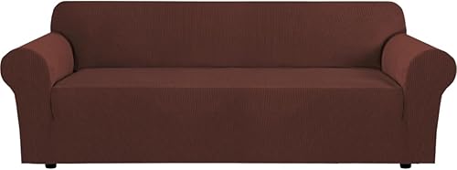 Miniatura 75 de H.VERSAILTEX Funda elástica para sillón, cubierta de sofá, protector de muebles, alto spandex, cuadros pequeños, jacquard tejido, fundas de sofá