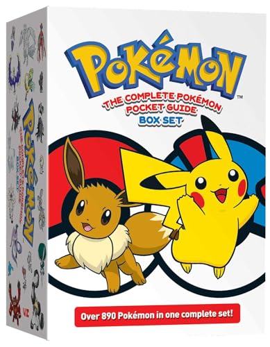  Pokemon: The Complete Pokemon Pocket Guide Box Set