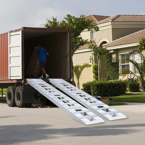 Rampas de aluminio para trailers 6000 lbs 2 piezas miniatura 7